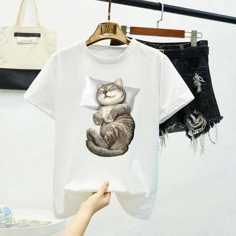 CAT NAP TEE