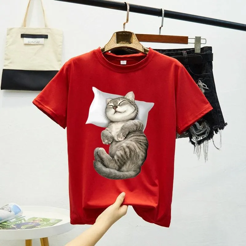 CAT NAP TEE