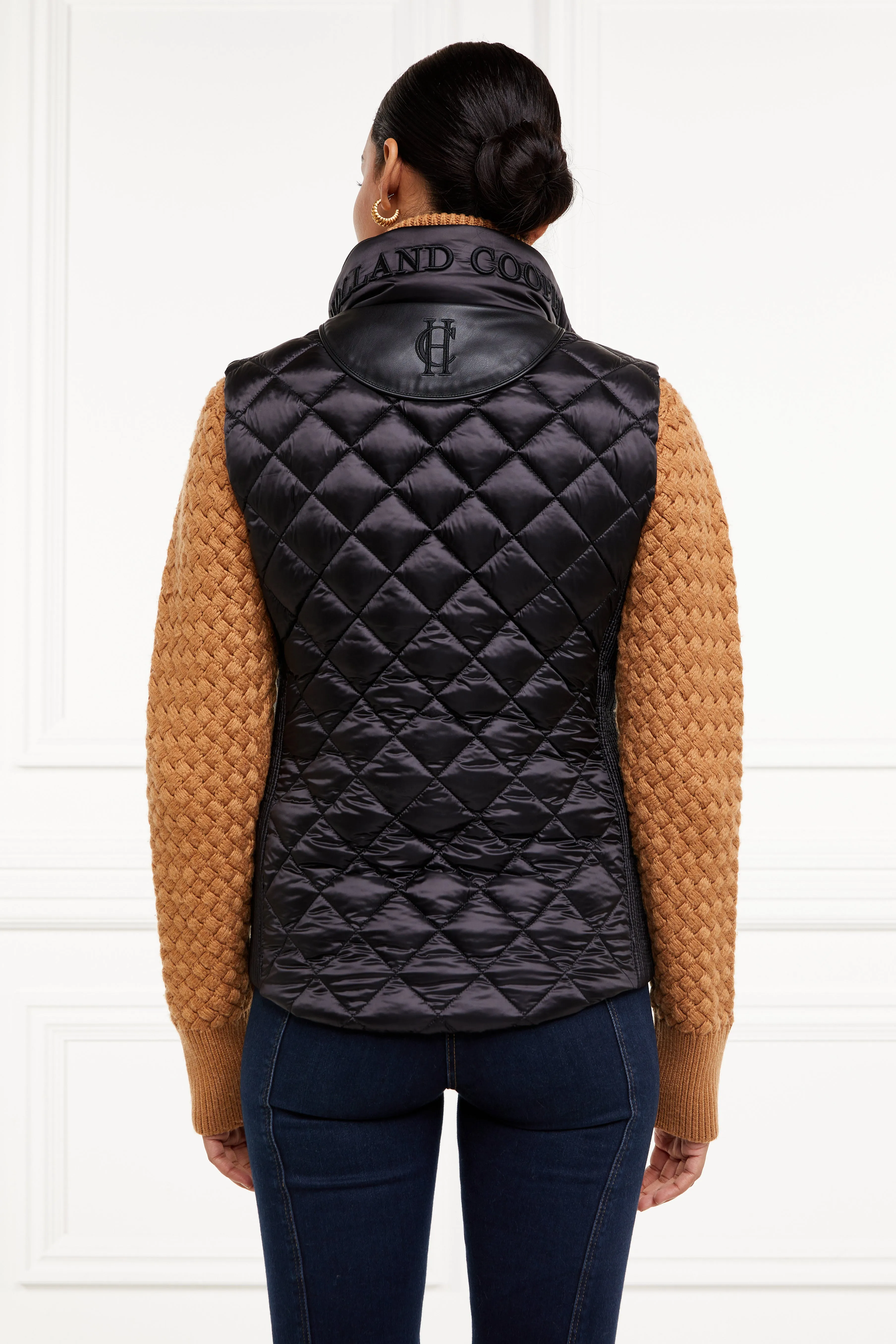 Charlbury Quilted Gilet (Black)