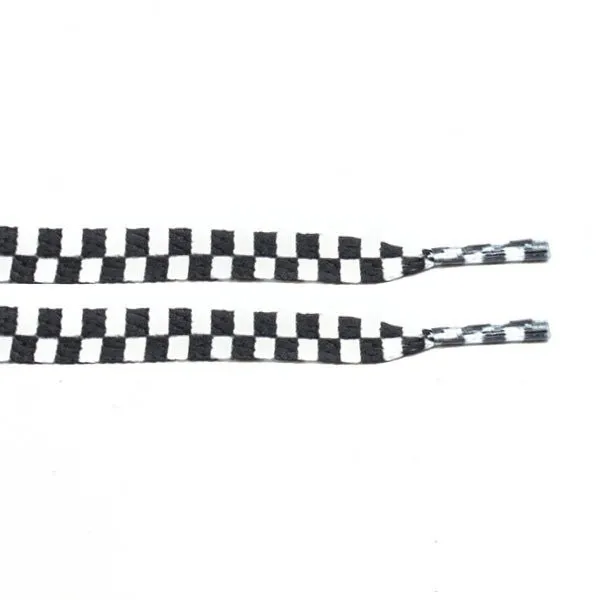 Chequered - Flat Laces