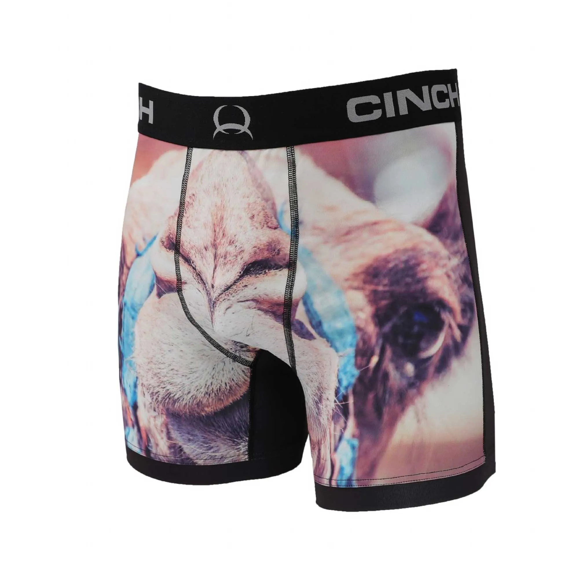 Cinch Men's "6" Inch Camel Boxer Briefs