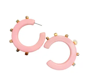 City Girl Jewel Large Hoop Earring