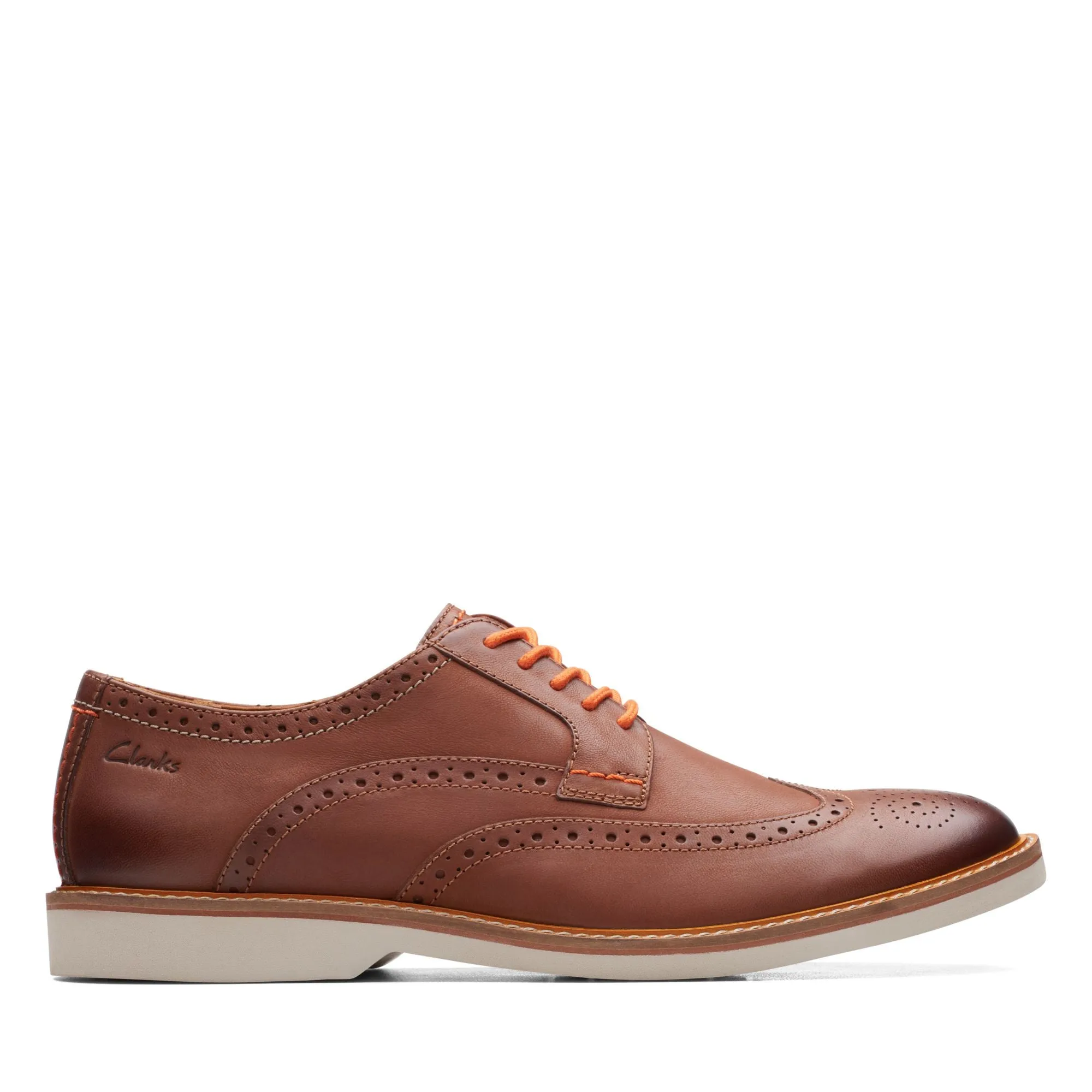 Clarks AtticusLTLimit Dark Tan Leather - Standard Width