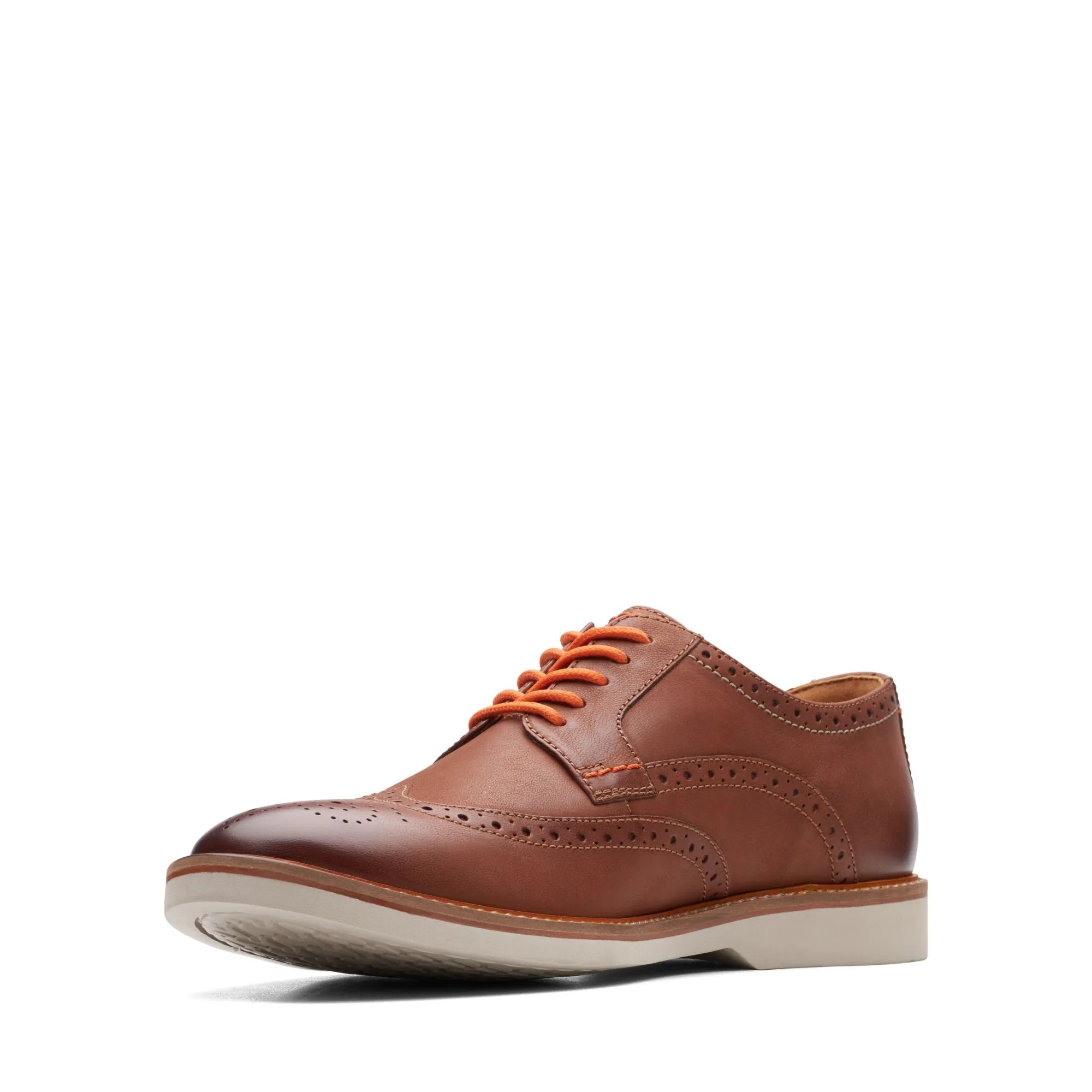 Clarks AtticusLTLimit Dark Tan Leather - Standard Width