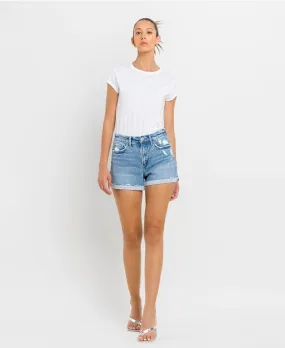 Columbia Cuffed Denim Shorts