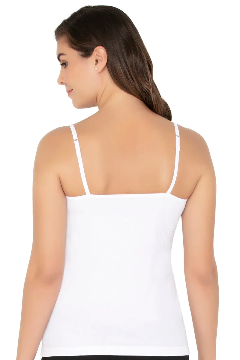 Cotton Camisole (Pack of 2) - Nude-White