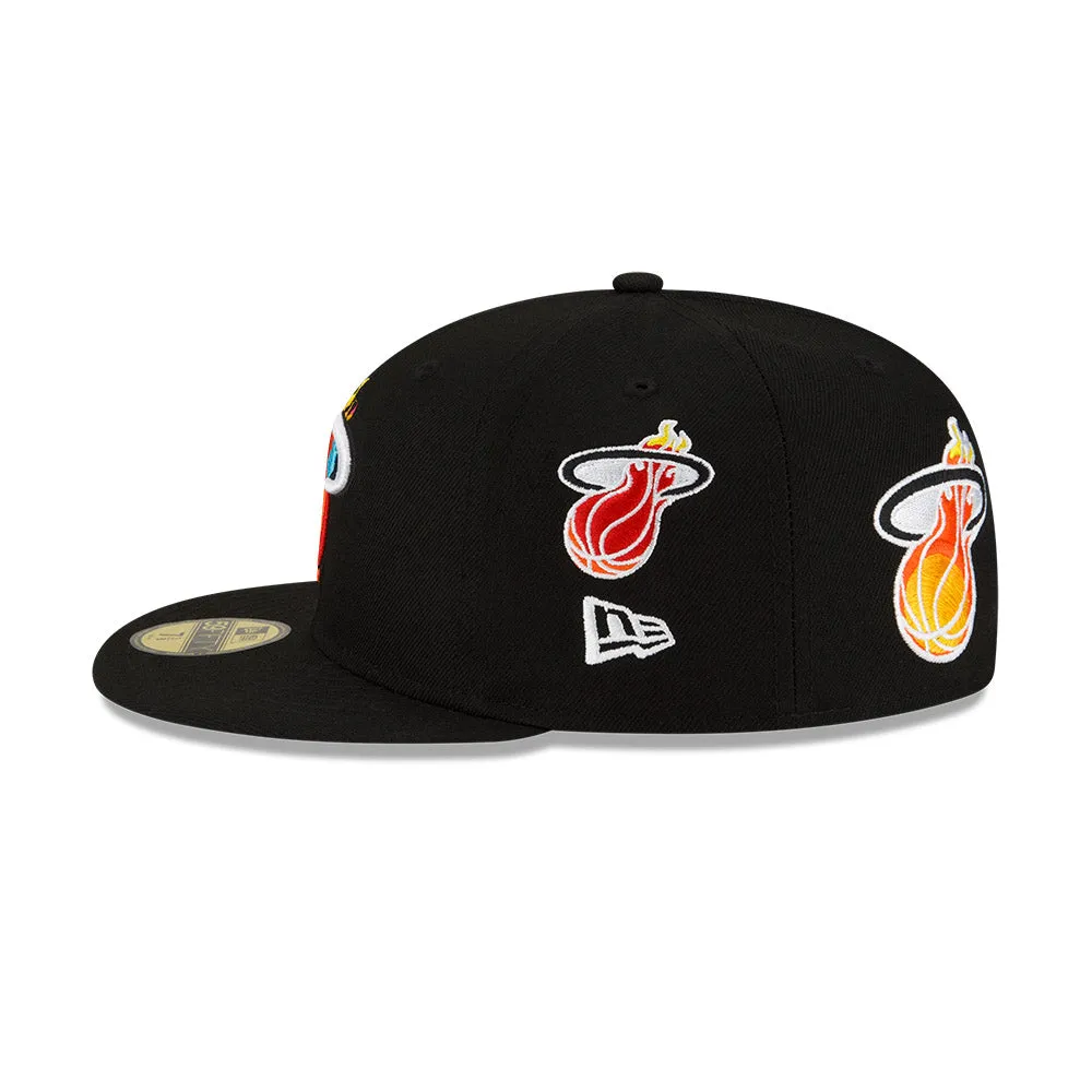 Court Culture Miami Mashup Vol. 2 Ball & Flame Fitted Hat