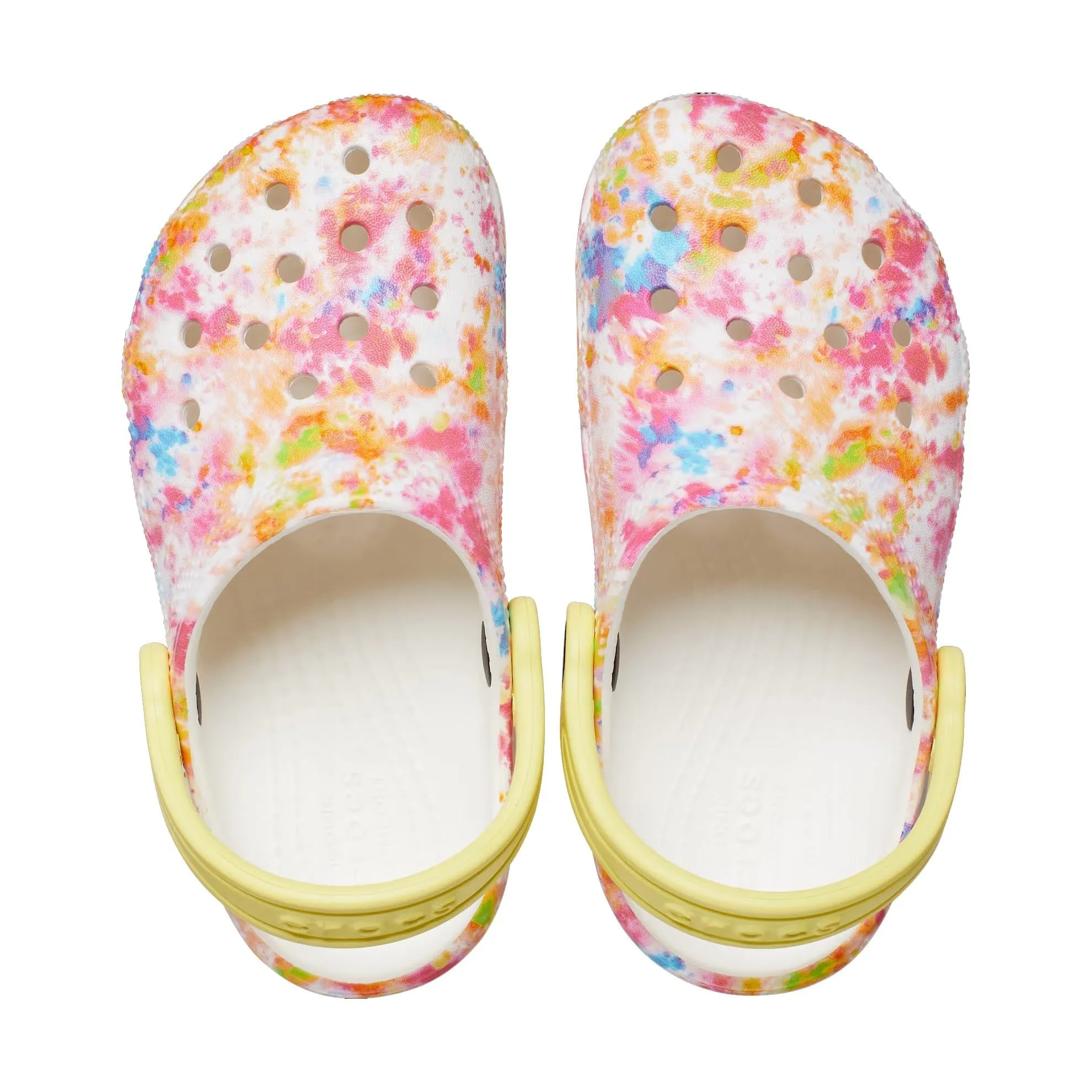 Crocs Toddlers Classic Tie-Dye Graphic Clogs