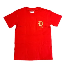 D T-Shirt Red