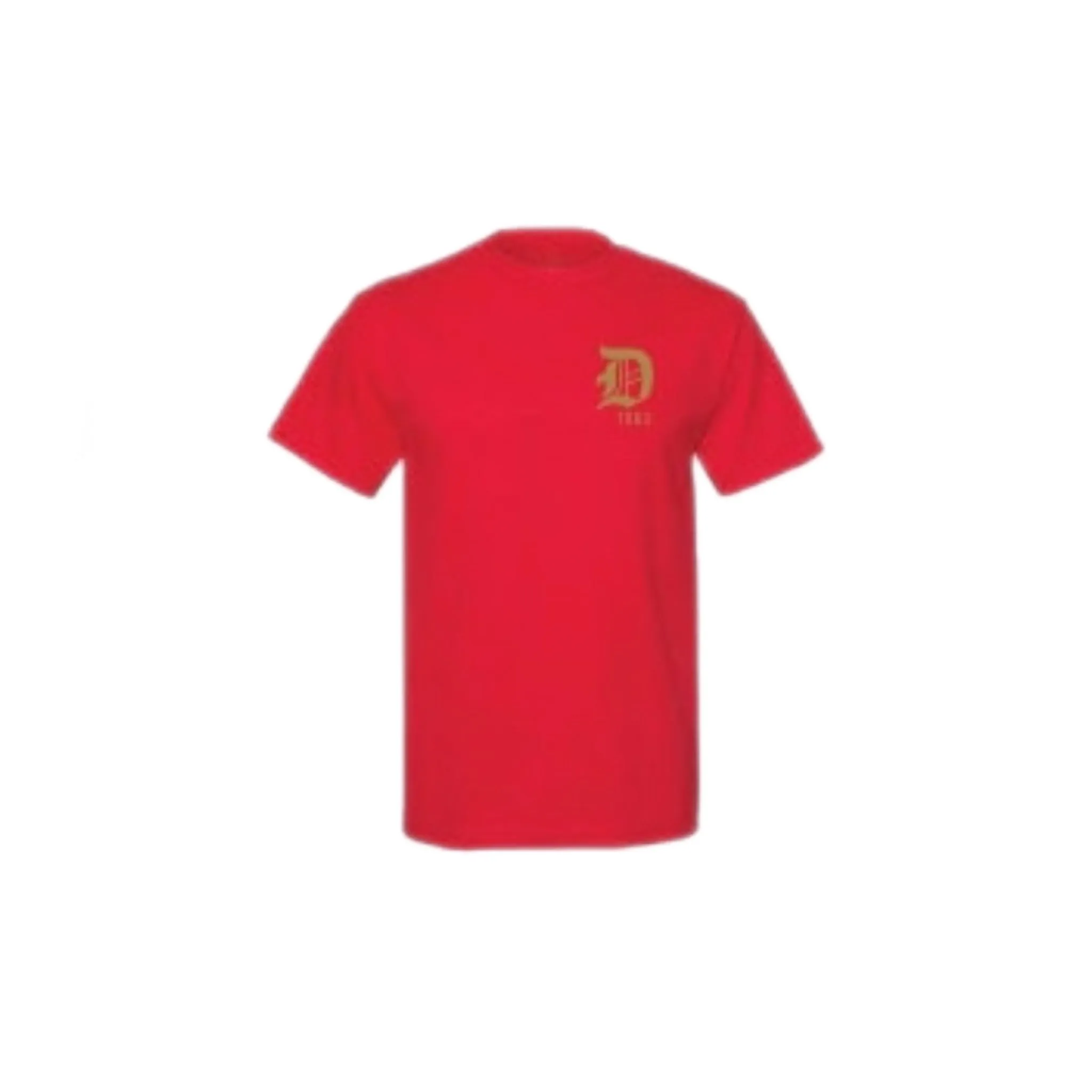 D T-Shirt Red