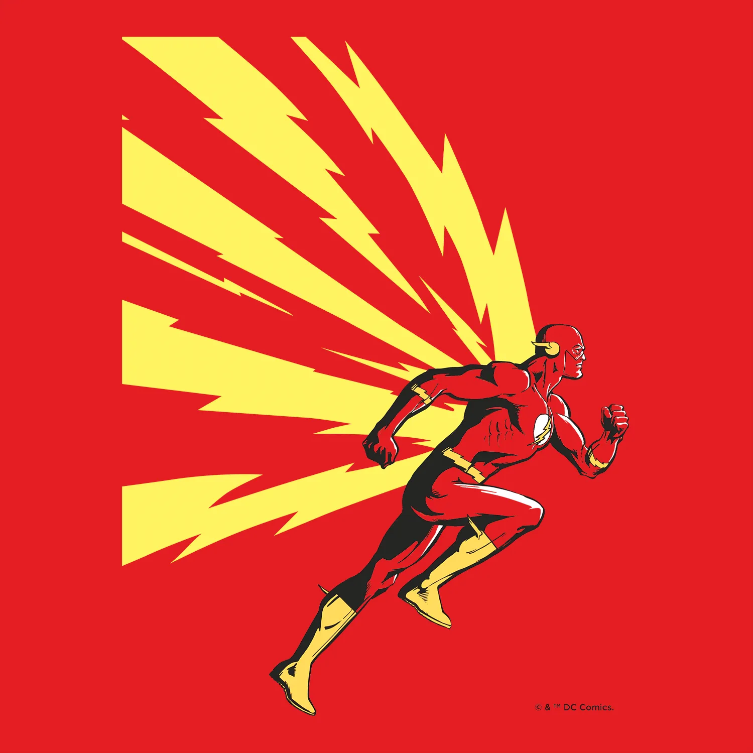 DC Comics - The Flash Lightning Tee