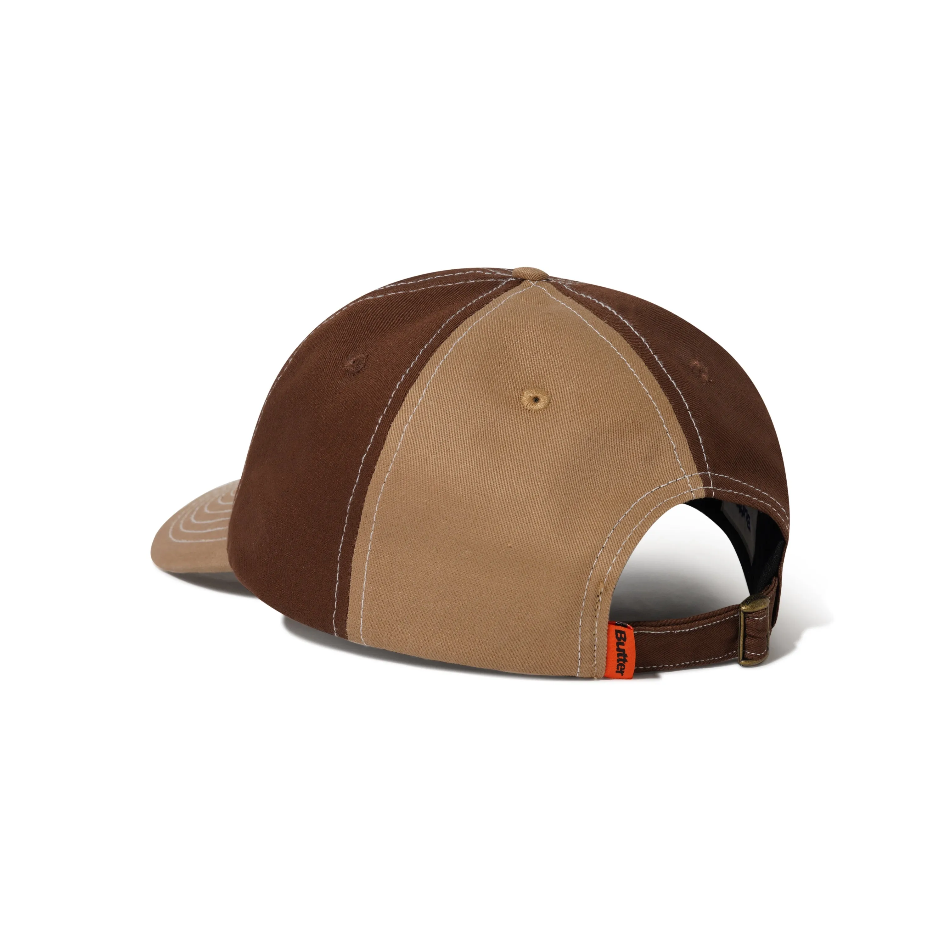 Design Co 6 Panel Cap, Brown / Tan