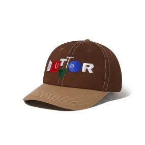 Design Co 6 Panel Cap, Brown / Tan