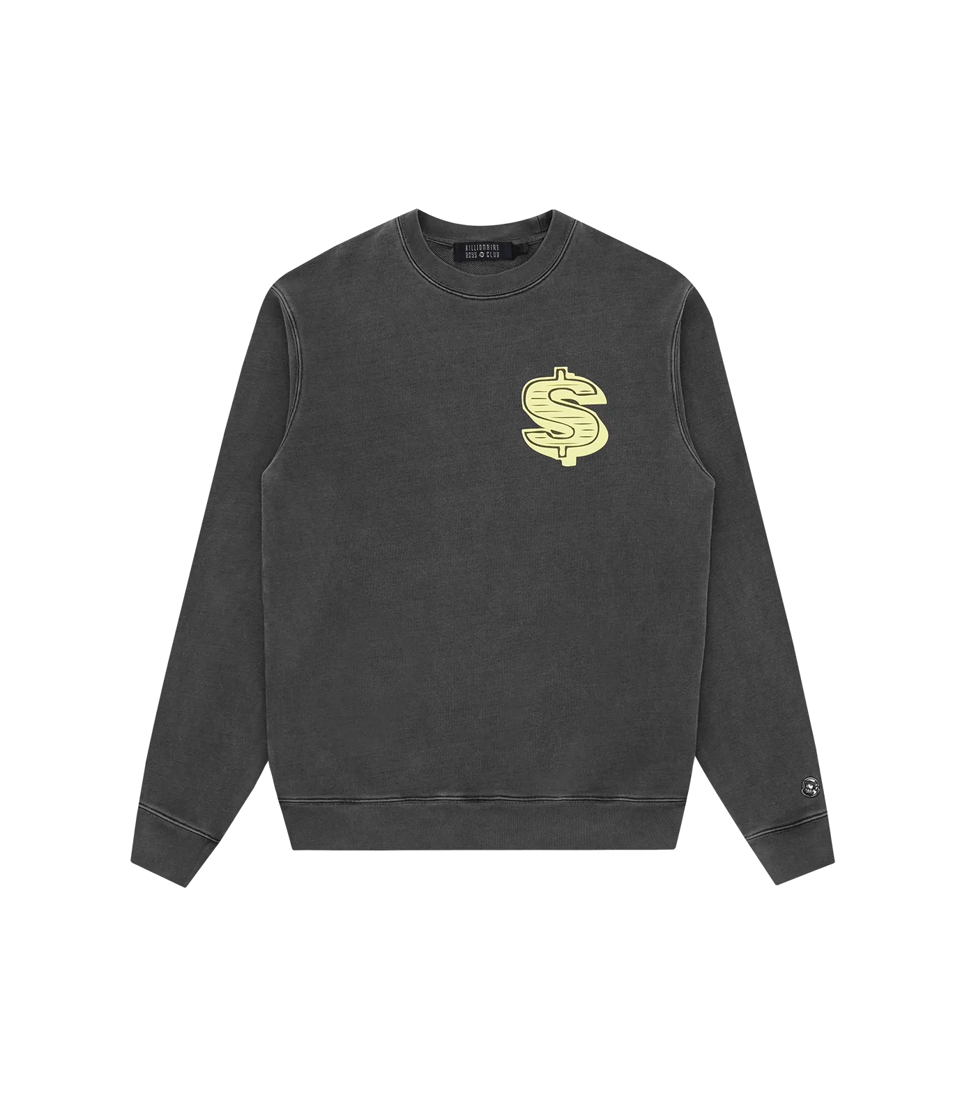 DOLLAR LOGO CREWNECK - BLACK