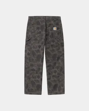 Duck Camo Single Knee Pant | Green / Graphite (garment dyed)