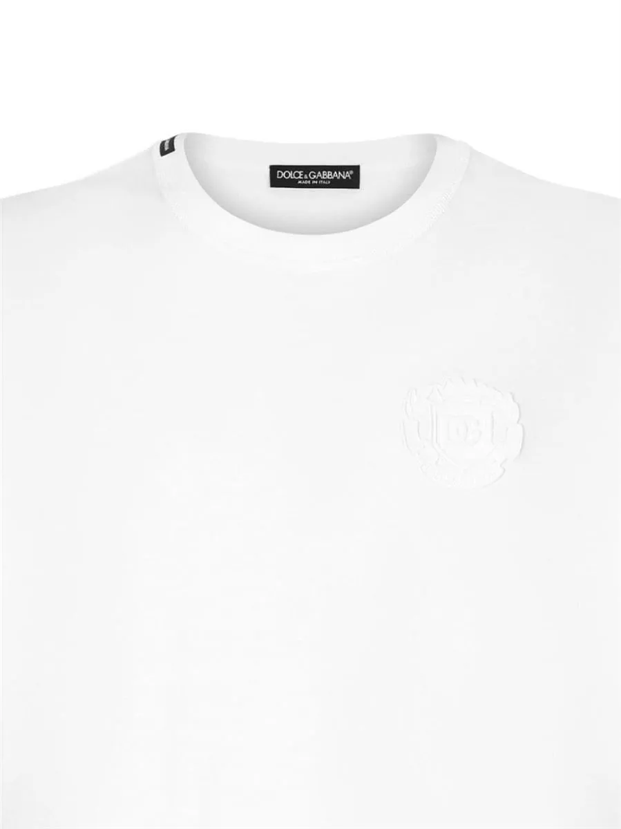 EMBROIDERED LOGO T-SHIRT