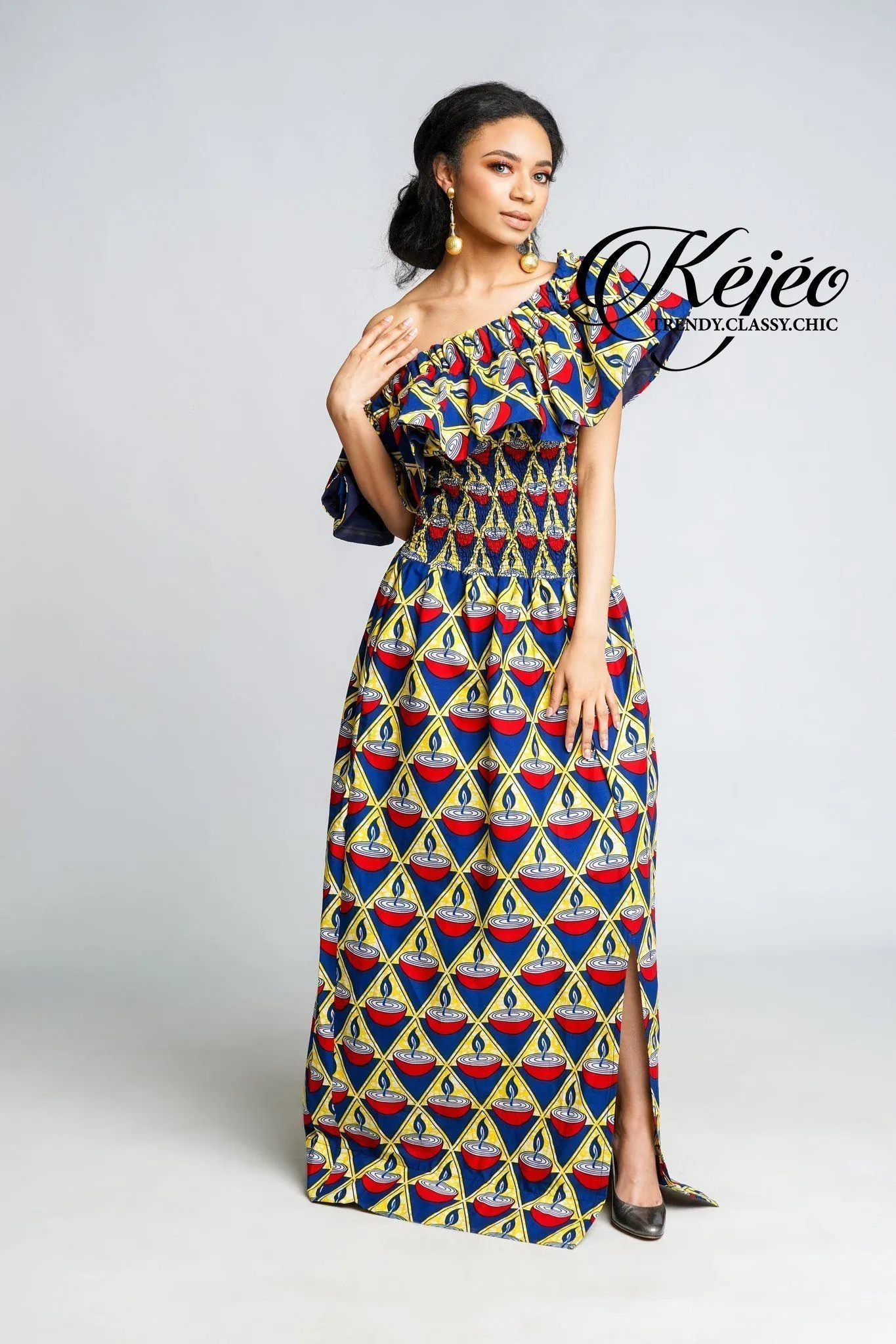 ESSE African Print Dress