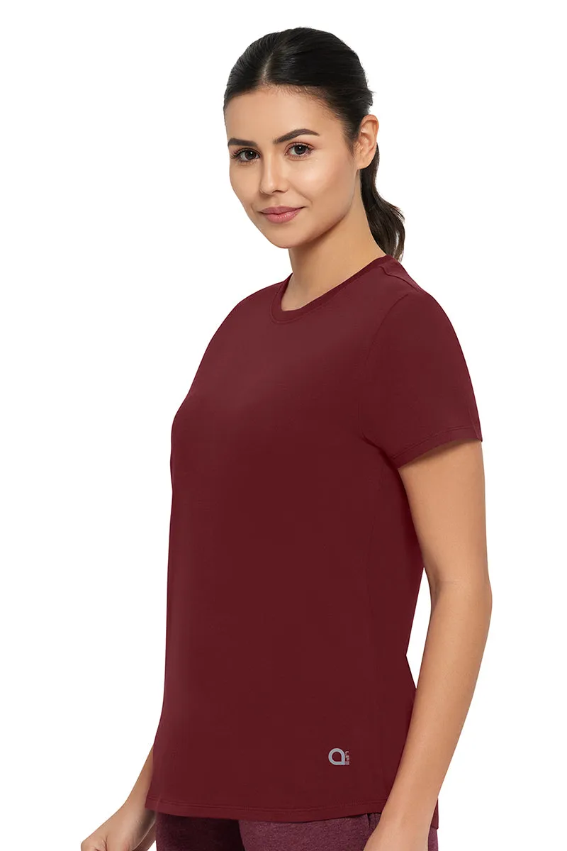 Essential Crew Neck Tee - Pomegranate