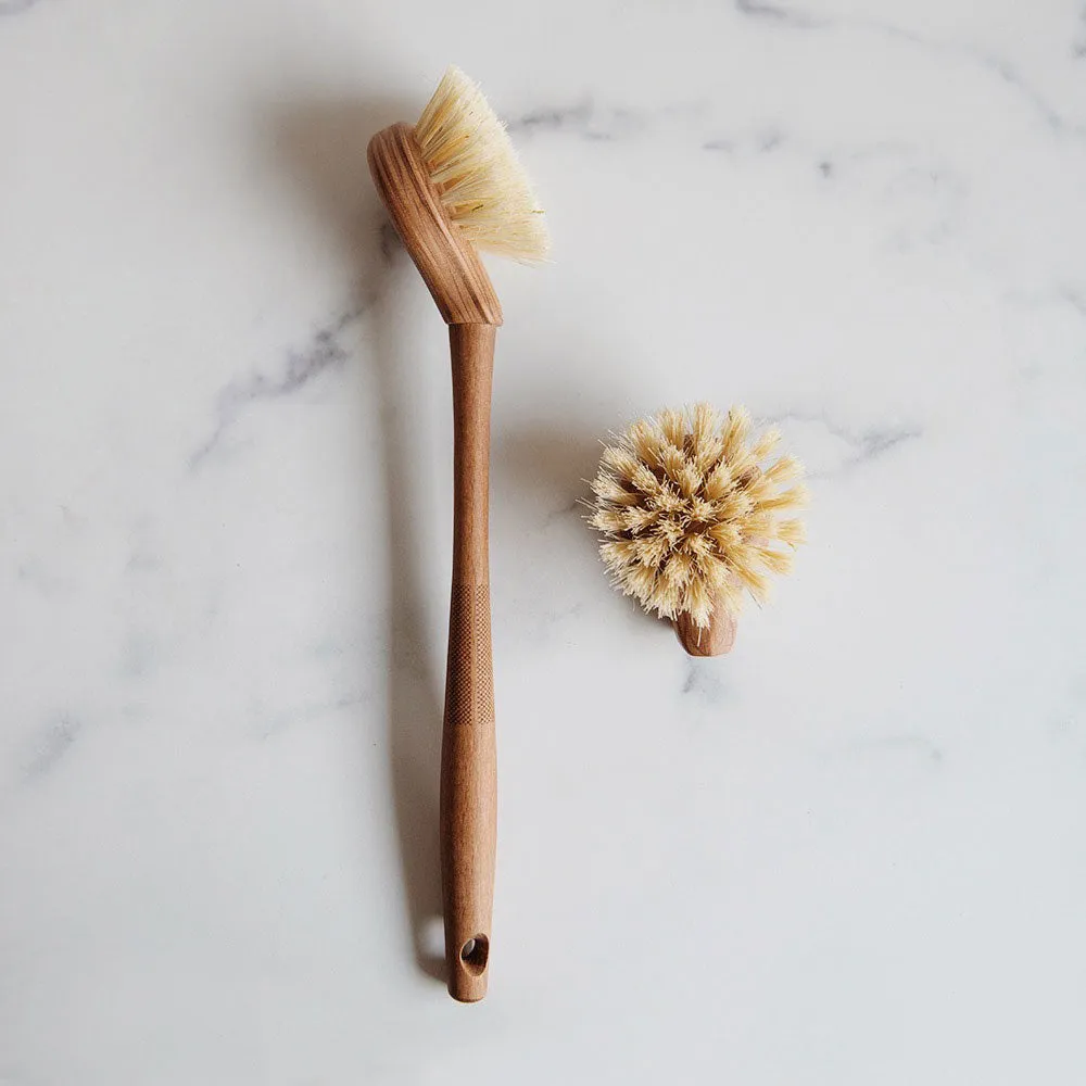 Essential Everyday Dish Brush with Twist Head - Stiff