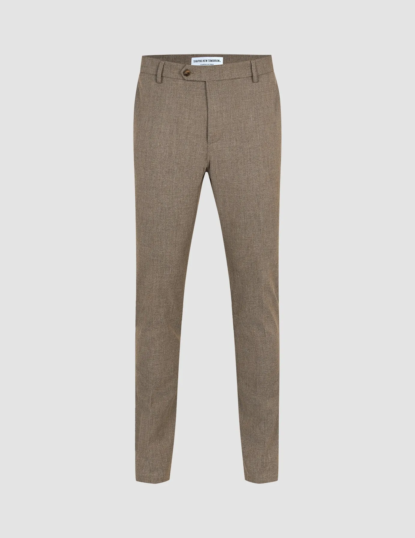 Essential Suit Pants Slim Almond