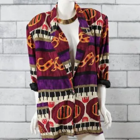 Ethnic Oversized Blazer (Fits up to a 2X)