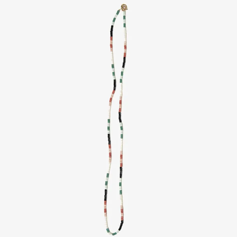 Everly Single Strand Luxe Bead Necklace, Desert