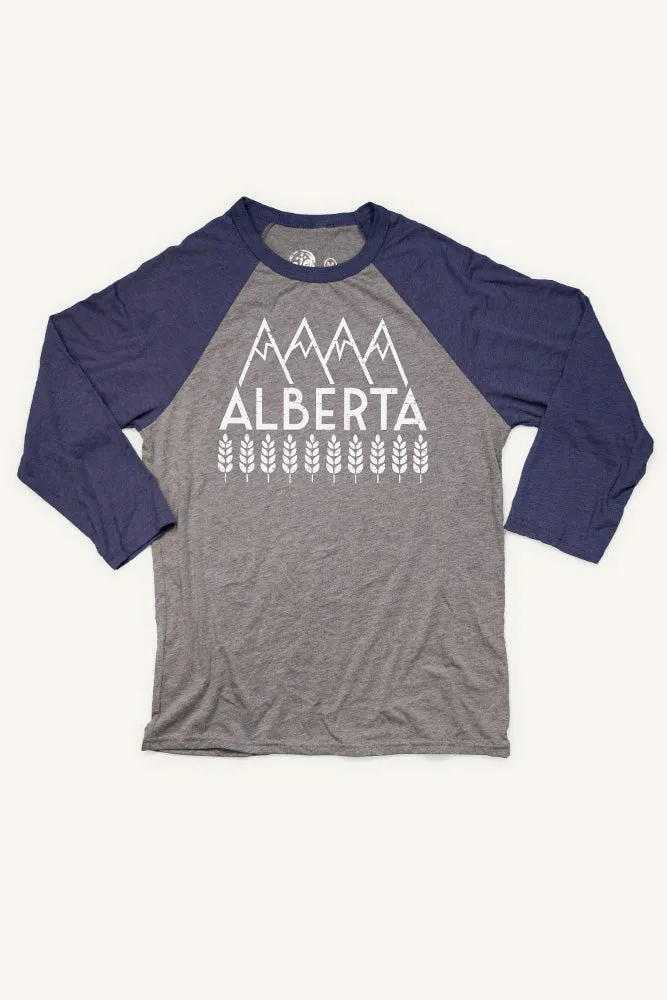 Explore Alberta Baseball Shirt (Unisex)