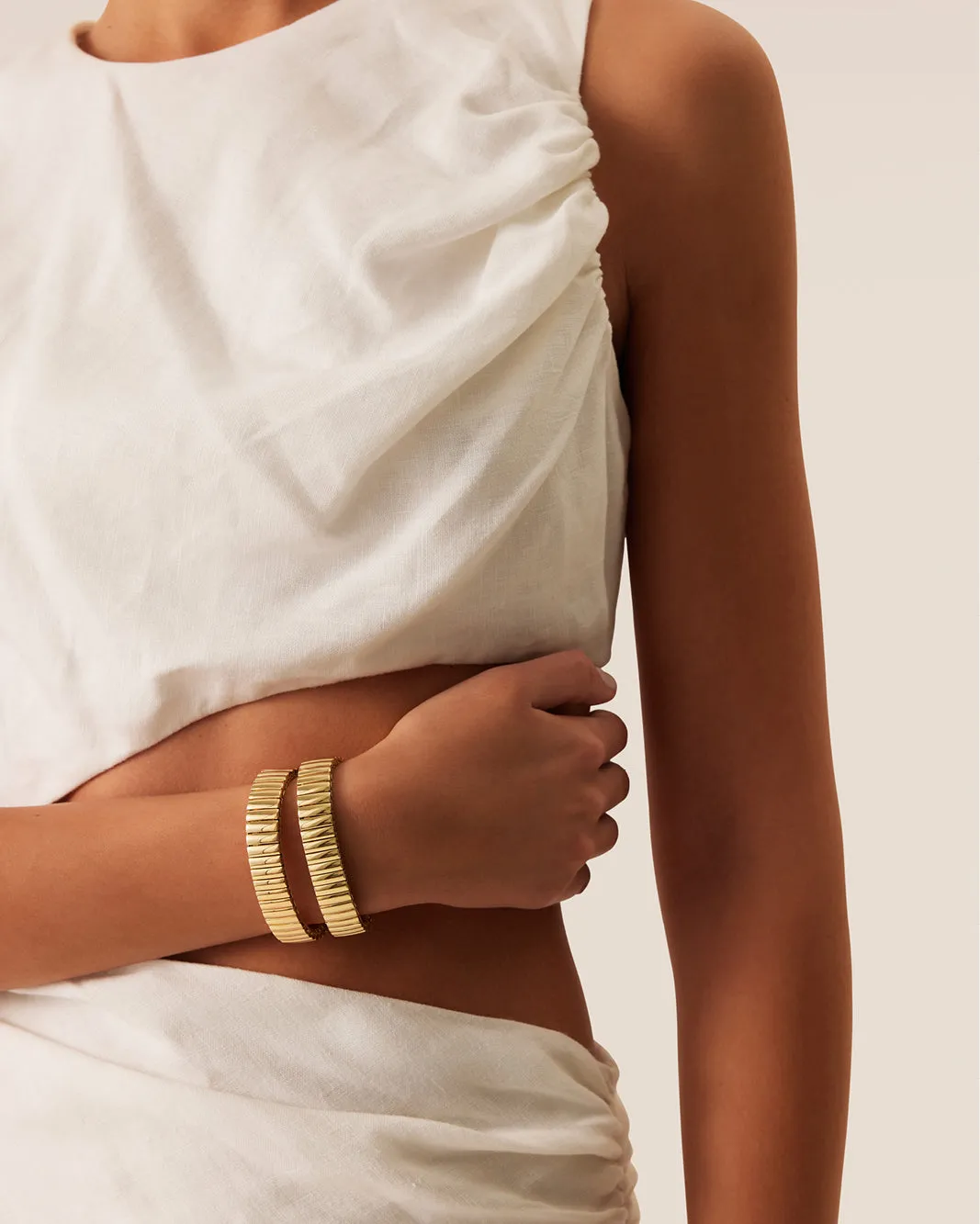 FANDA BRACELET 2 PACK - GOLD