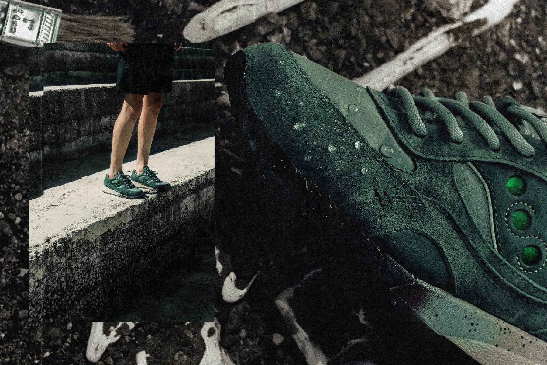 Feature x Saucony Shadow 6000 'Living Fossil' - Grey