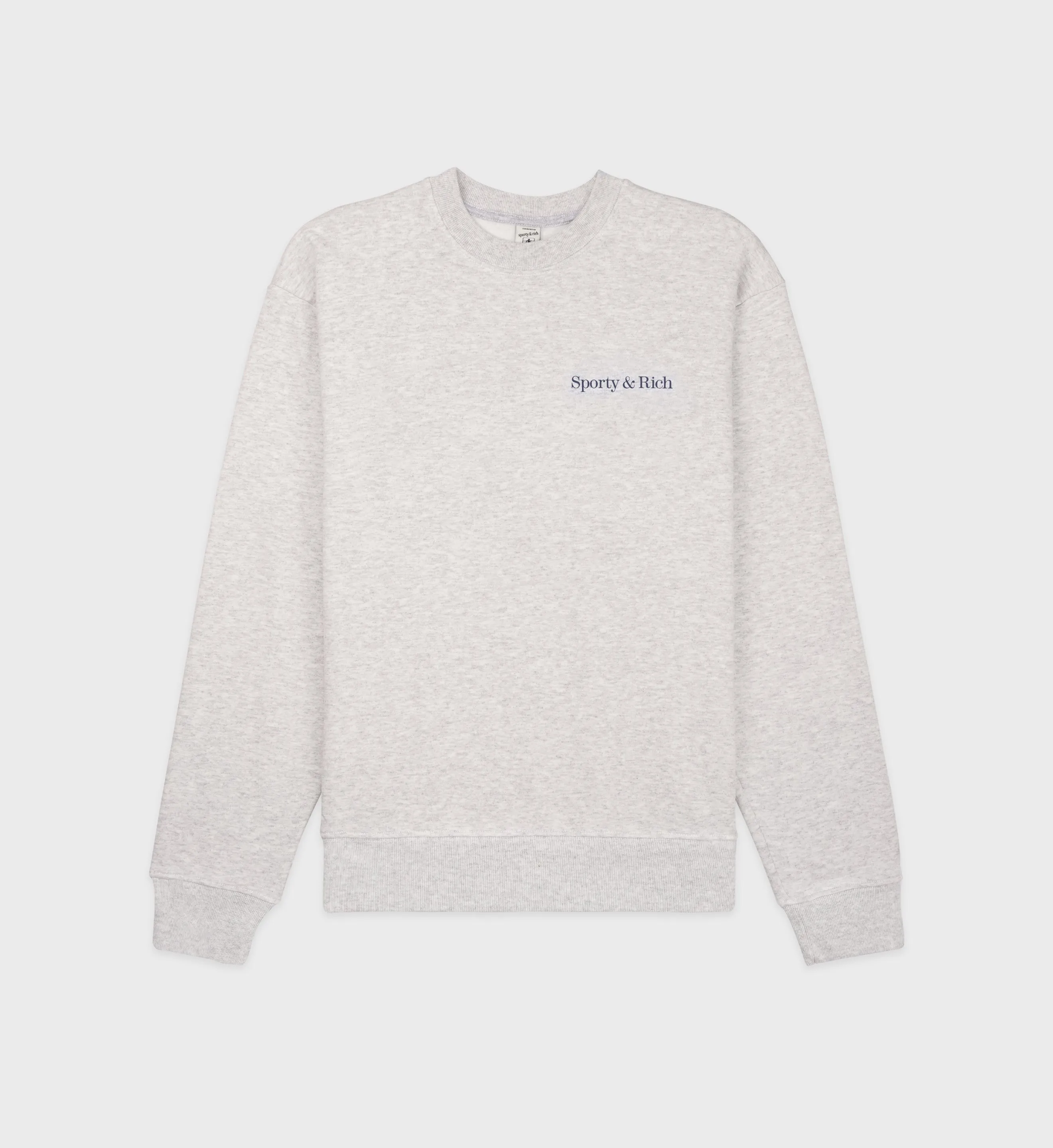 Fitness 94 Crewneck - Heather Gray/Navy