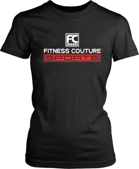 Fitness Couture Sports Gym Workout Tee