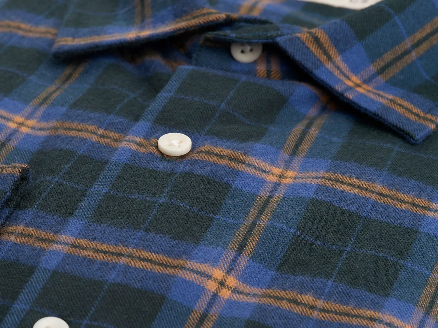 Flannel Shirt Castanio Check Moss