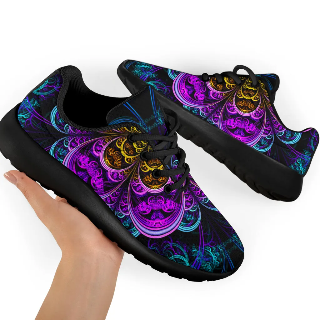 Fractal Flower Sport Sneakers