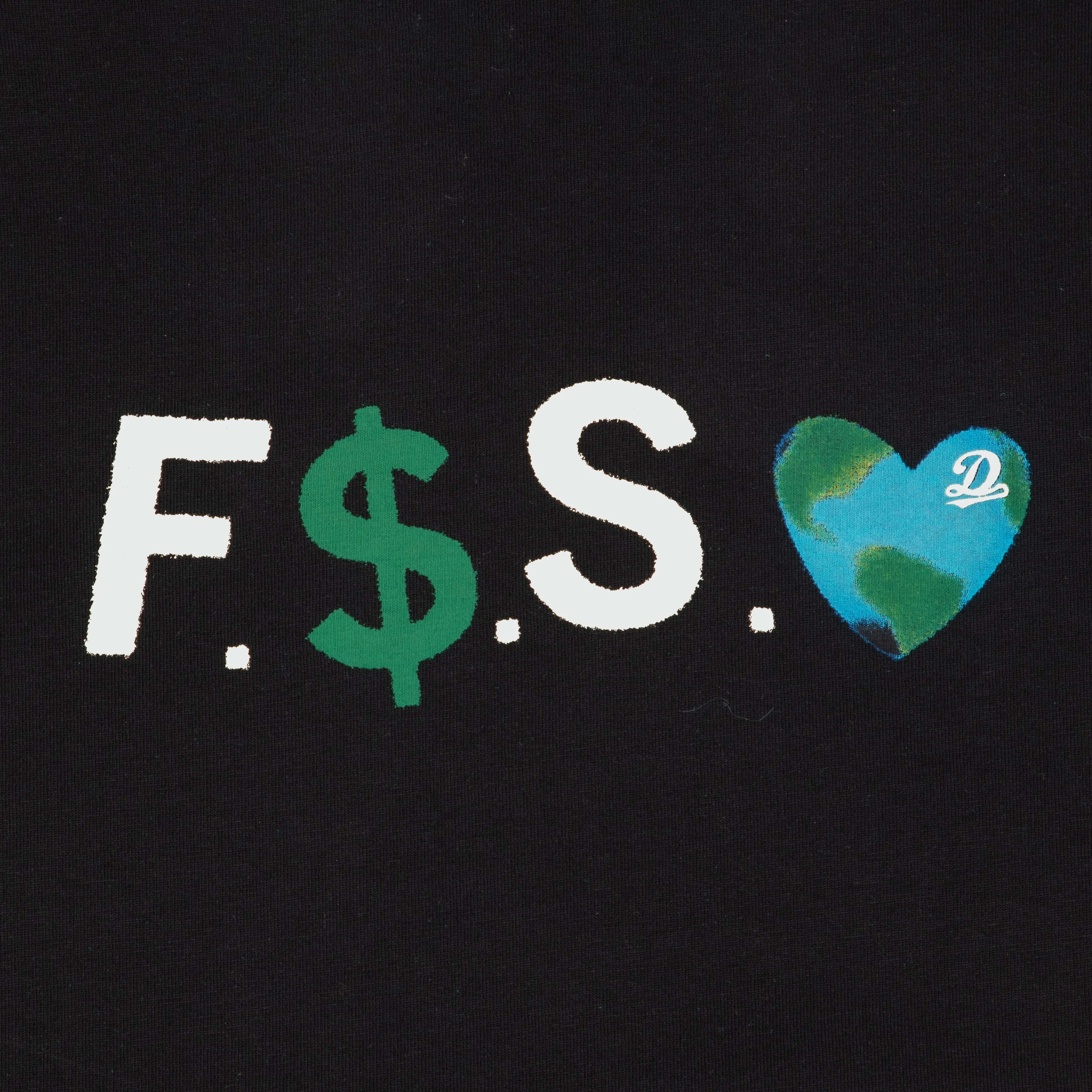 “Fuck Money Save Earth” Long Sleeve Tee