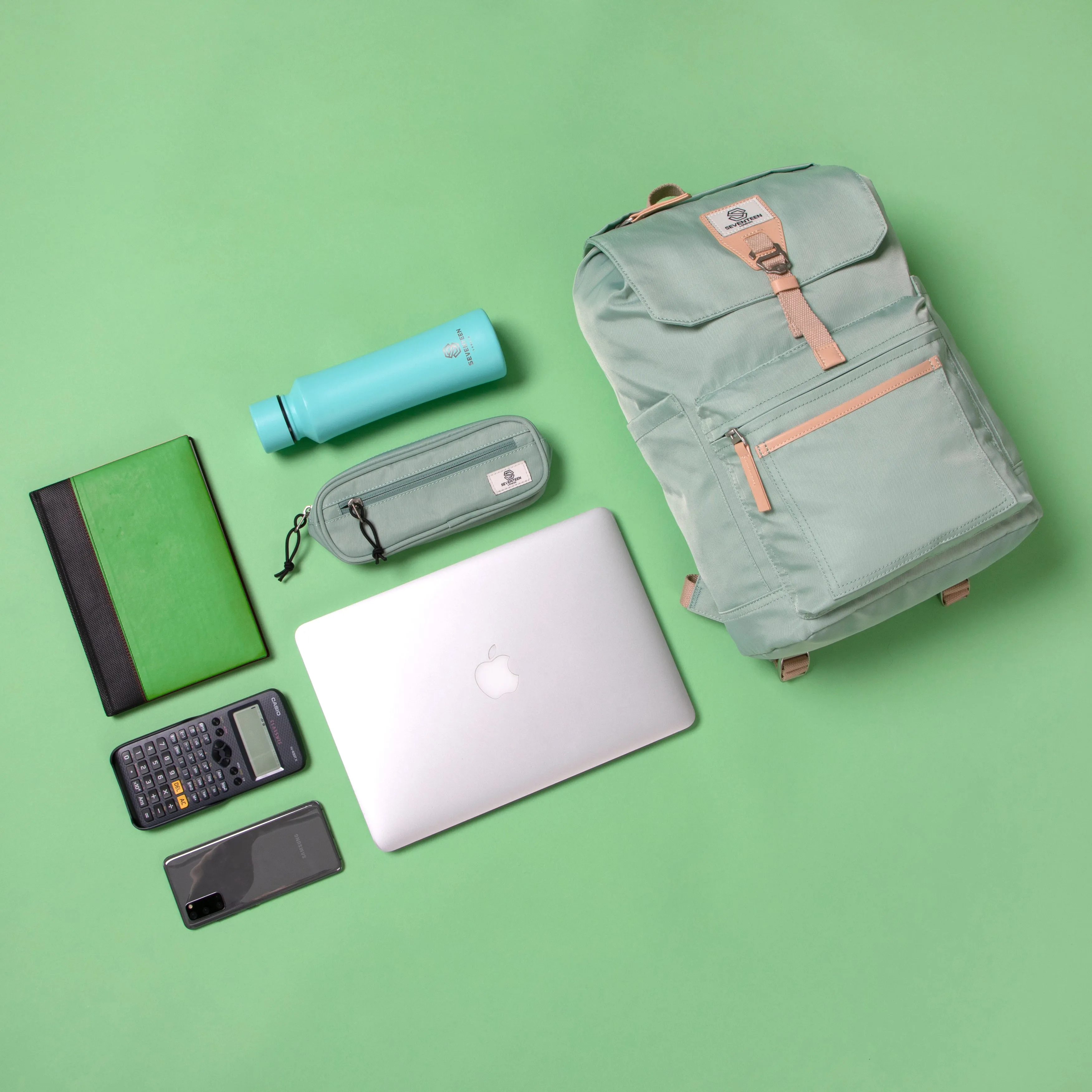 Fulham Backpack - Pastel Green