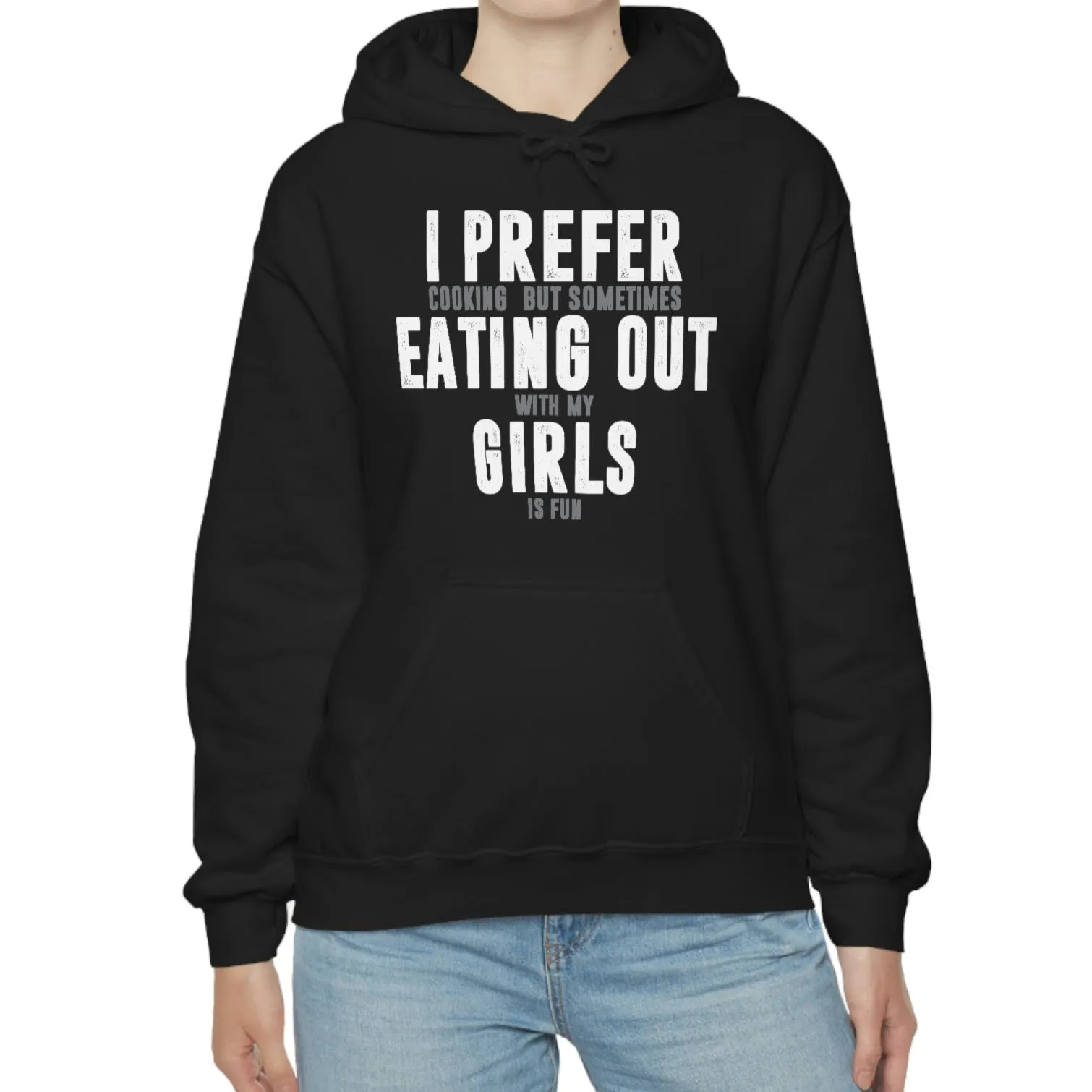 Funny Lesbian Unisex Hooded Sweatshirt