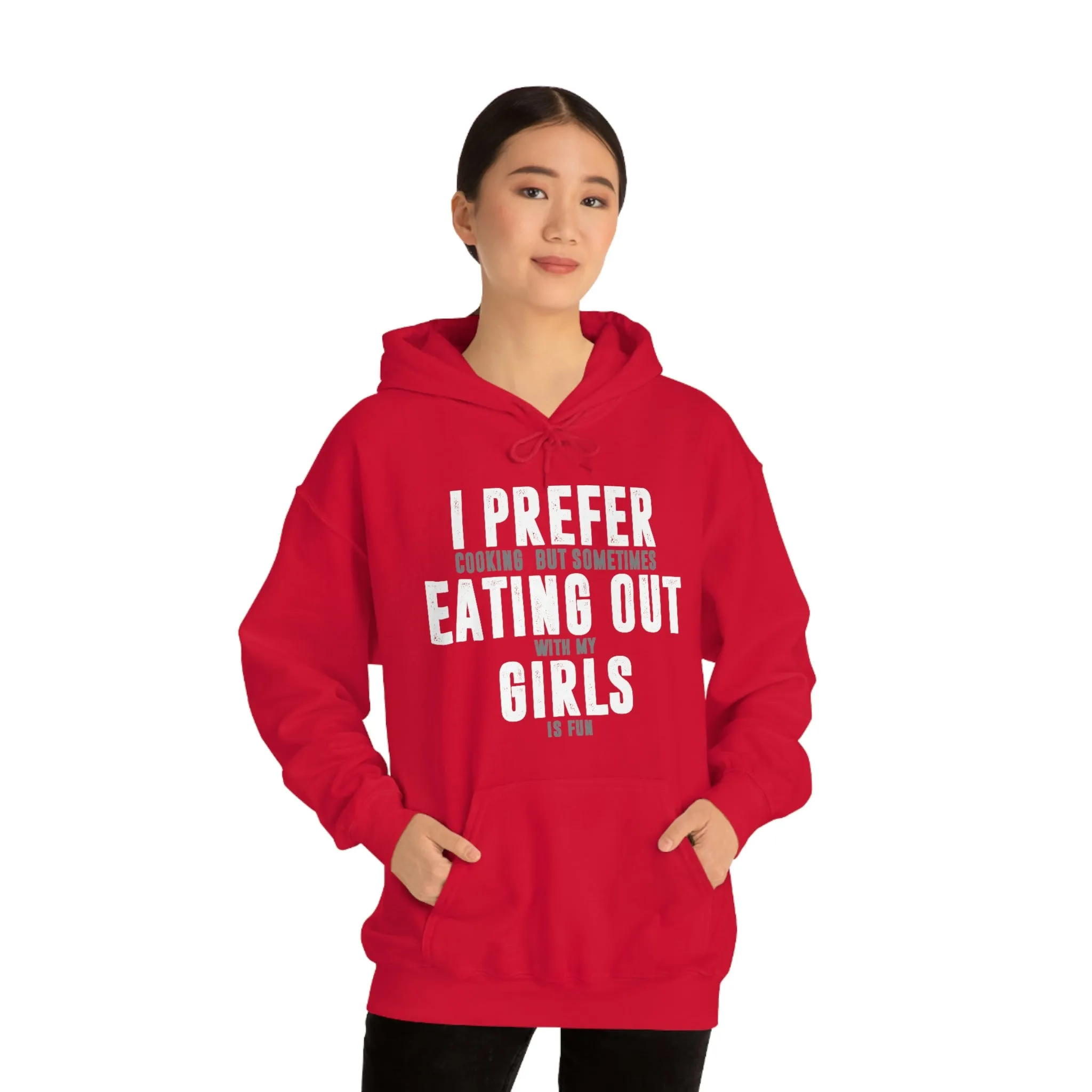 Funny Lesbian Unisex Hooded Sweatshirt