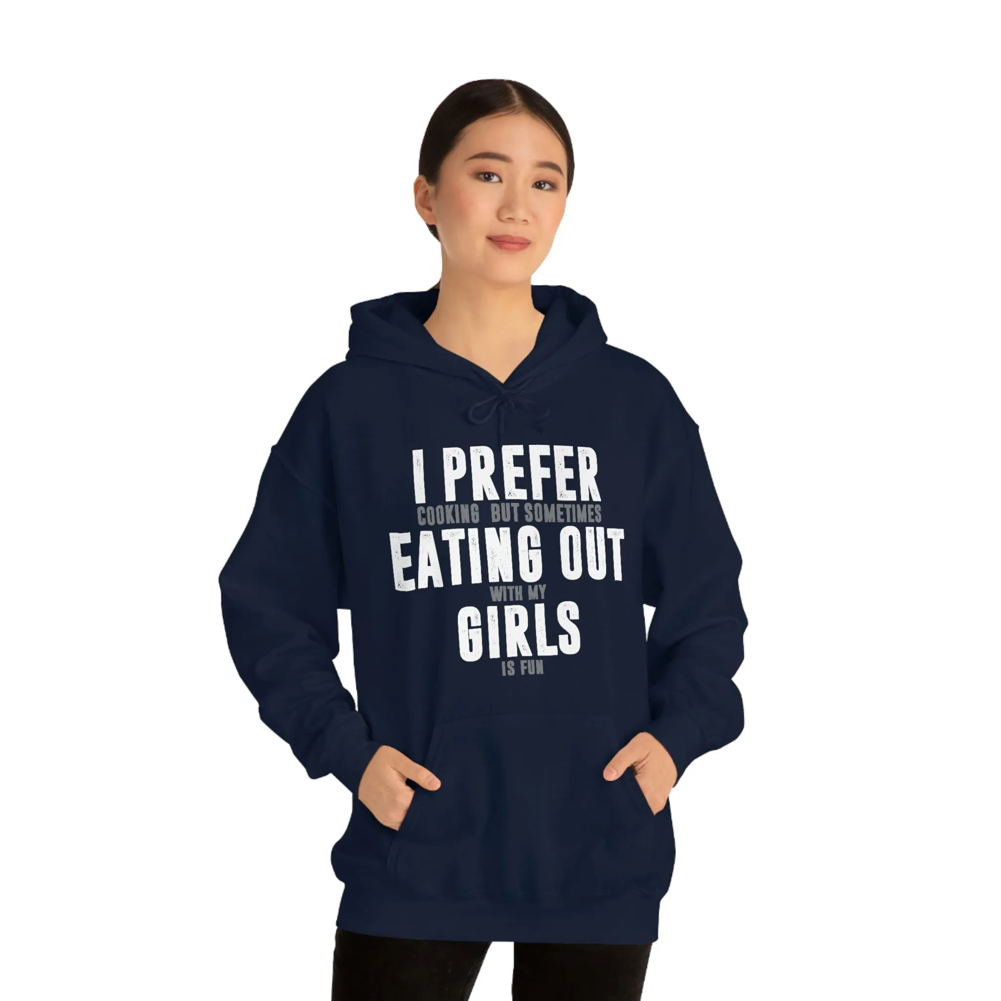 Funny Lesbian Unisex Hooded Sweatshirt