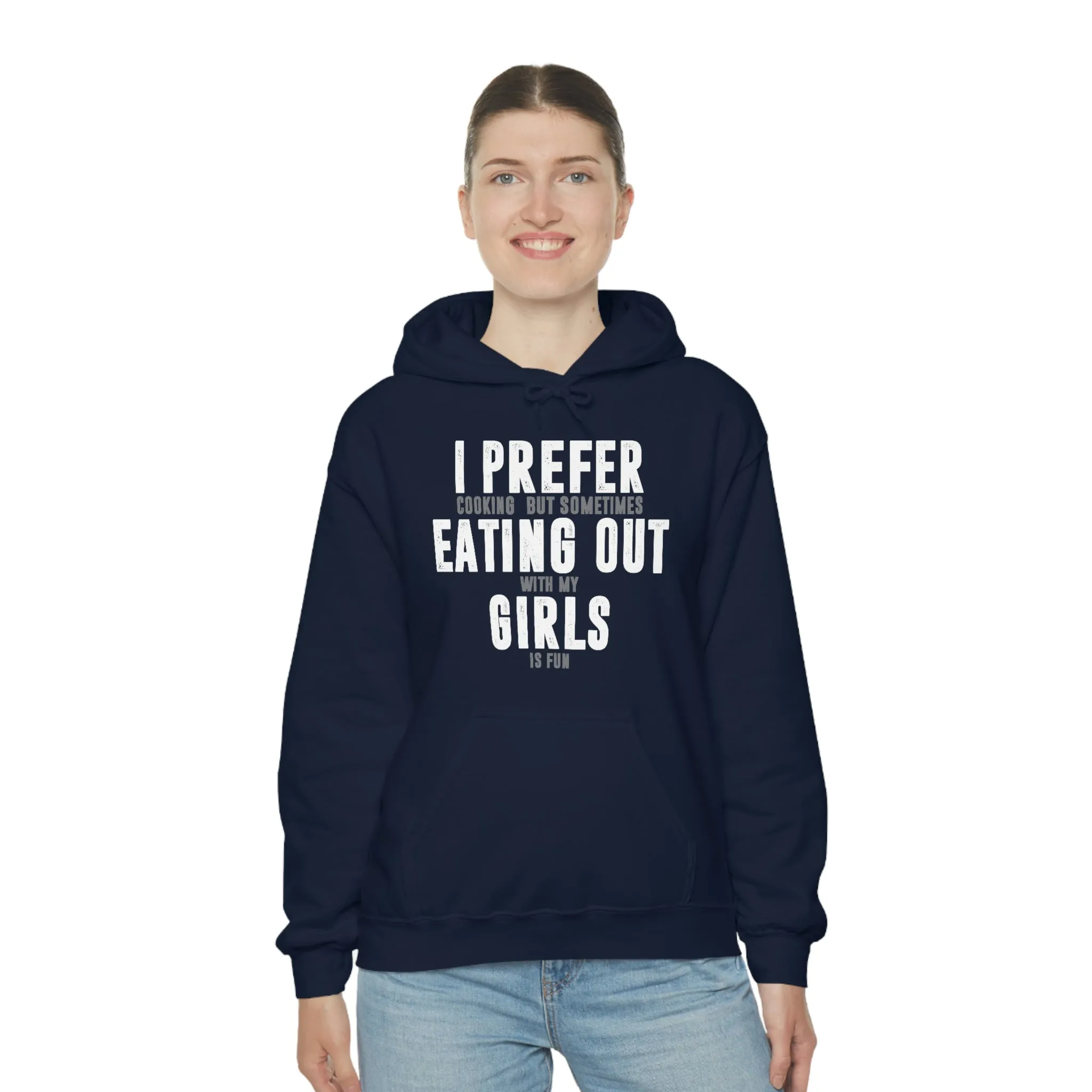 Funny Lesbian Unisex Hooded Sweatshirt