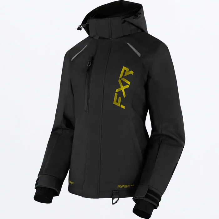 FXR Women's Pulse Jacket Black/Gold