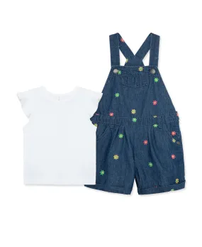 Garden Woven Jumper Set -Toddler (2T-4T)