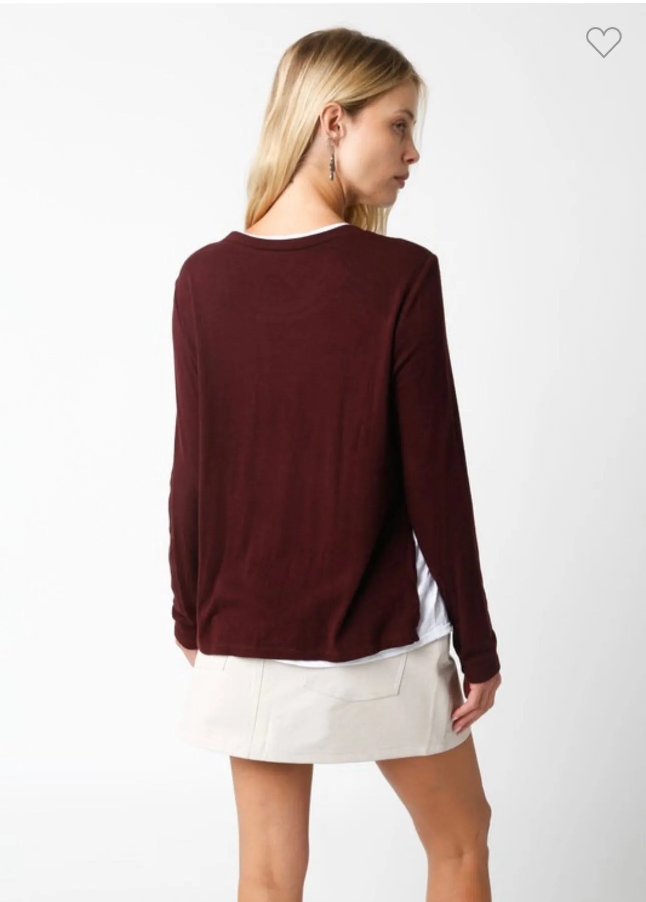 Garnet City Top