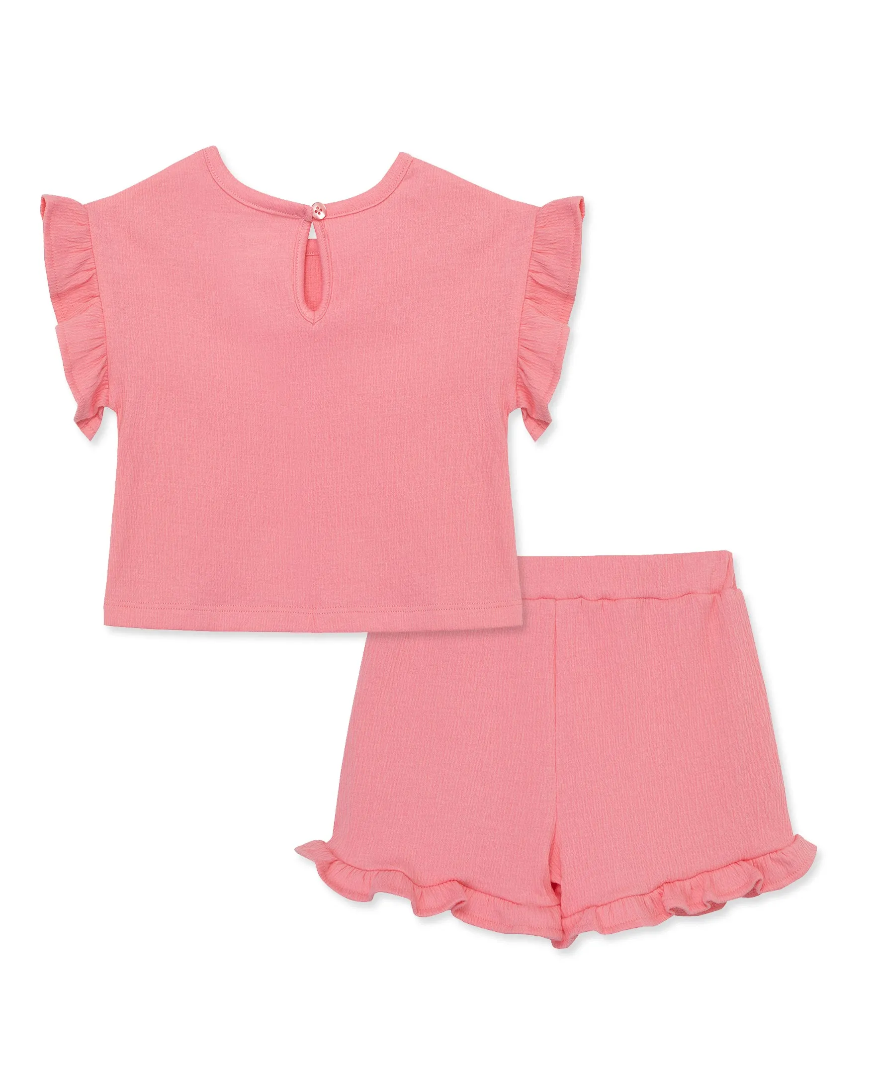 Geranium 2-Piece Toddler Skort Set (12M-24M)