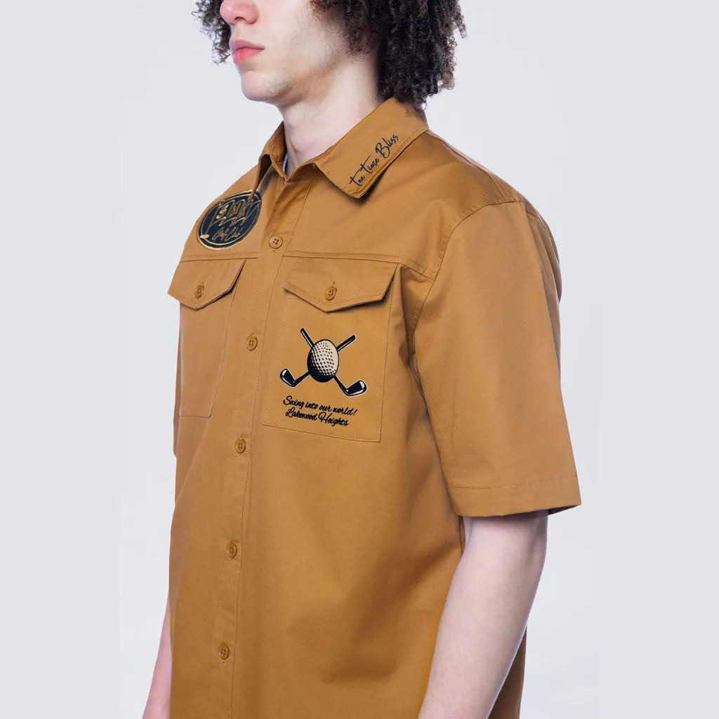 Golf Club S/S Buttondown Shirt - Timber