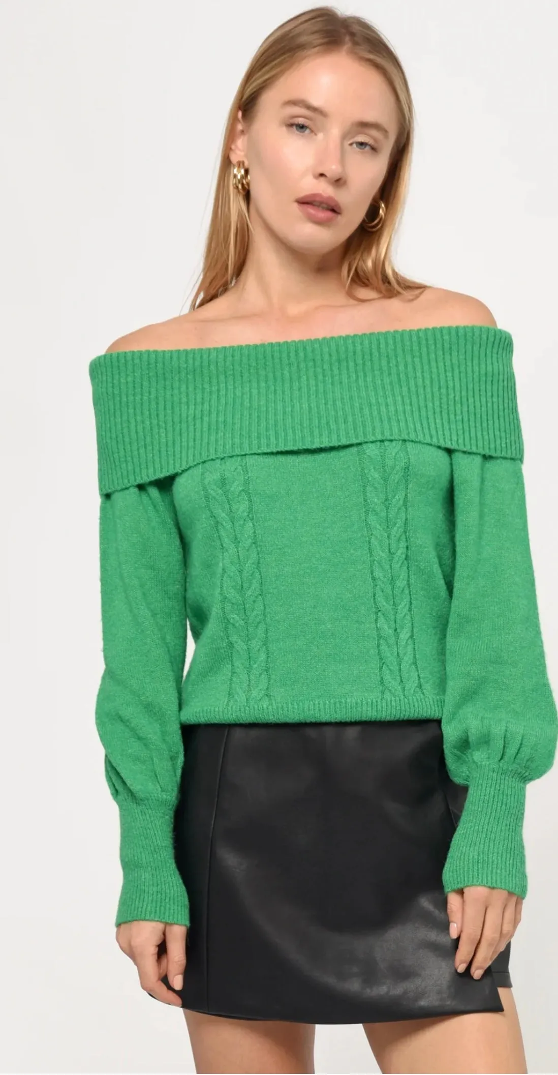 Haley Off Shoulder Sweater