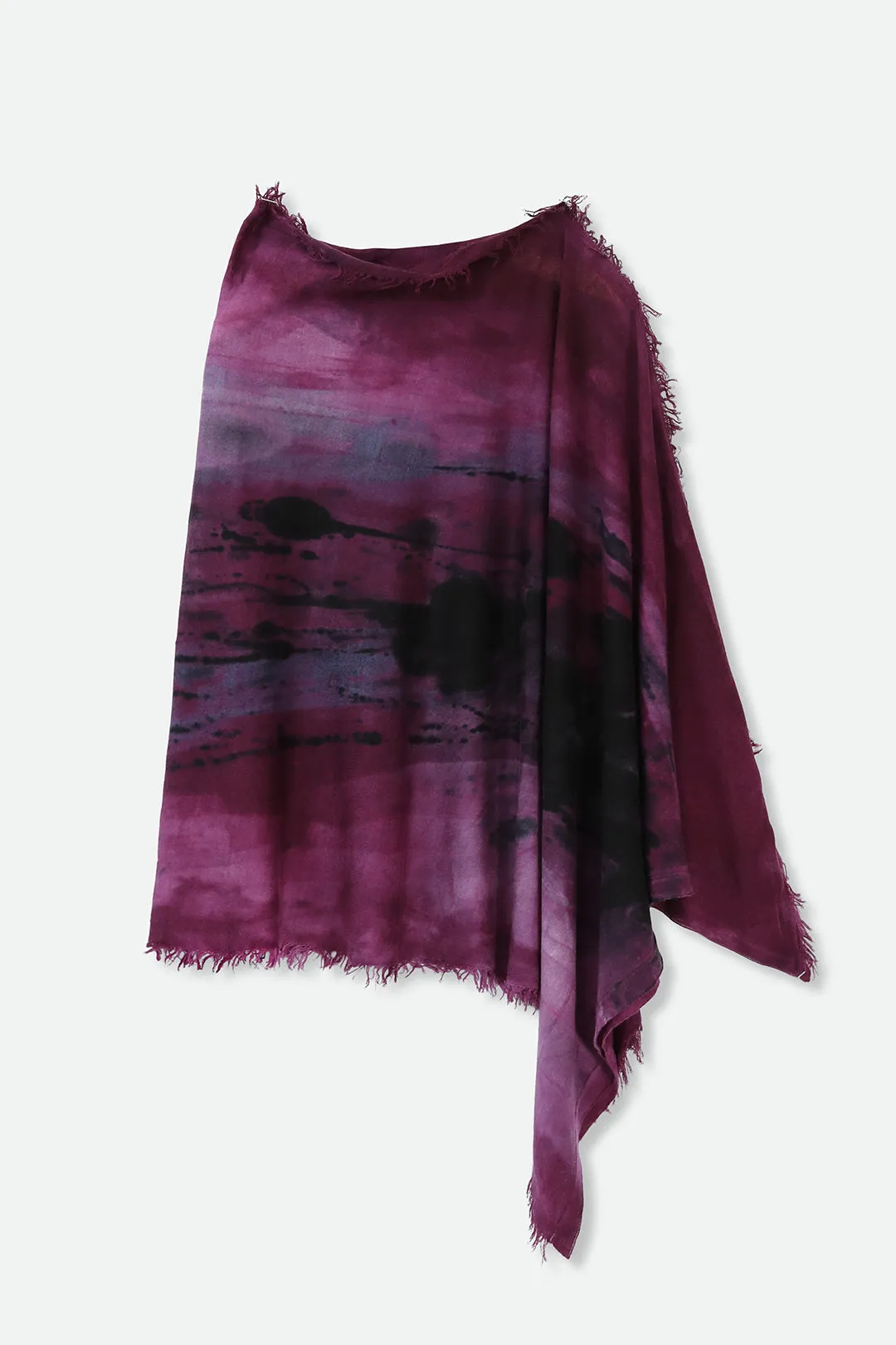 HANDPAINTED CARRIAGI CASHMERE VARA WRAP