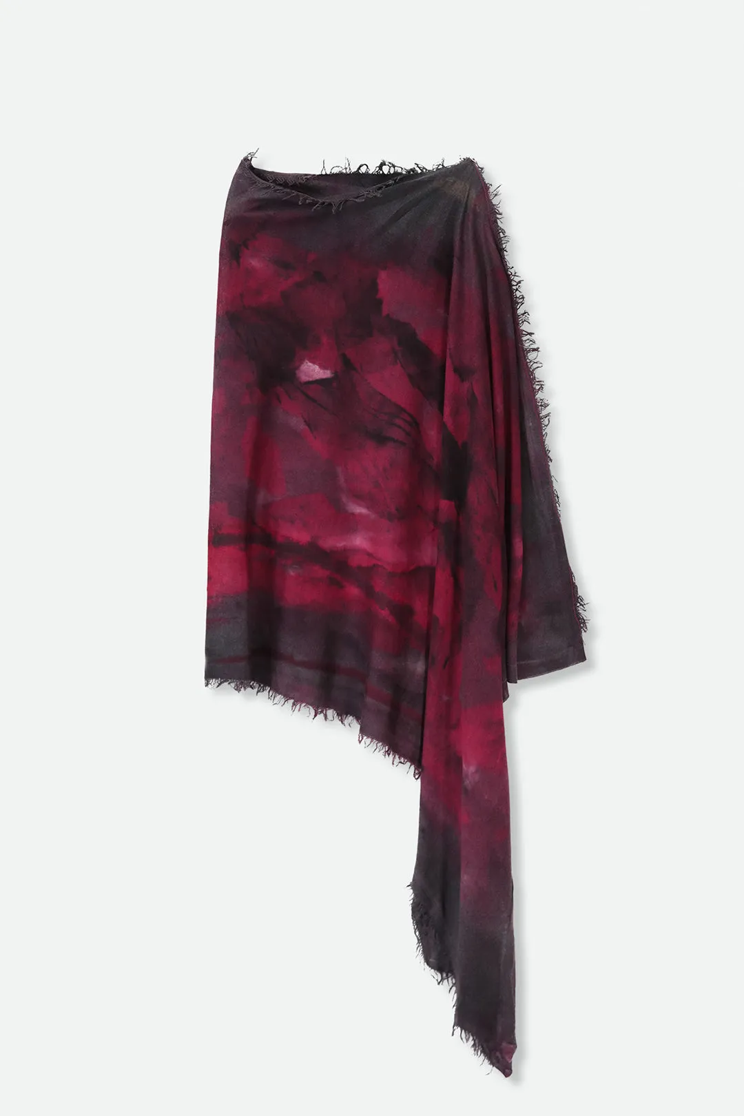 HANDPAINTED CARRIAGI CASHMERE VARA WRAP