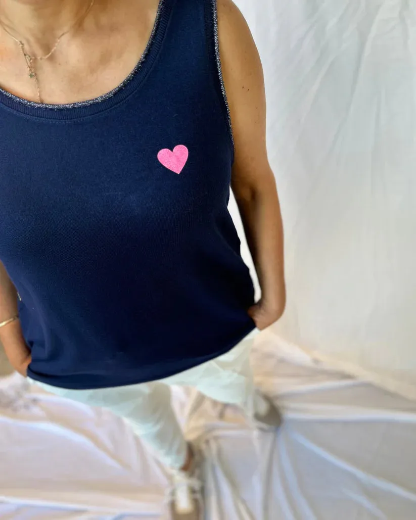 Heart Tank Navy