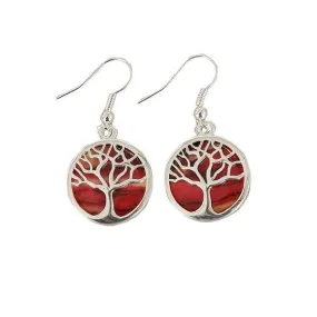 Heathergems Tree of Life Plated Earrings (HE89)