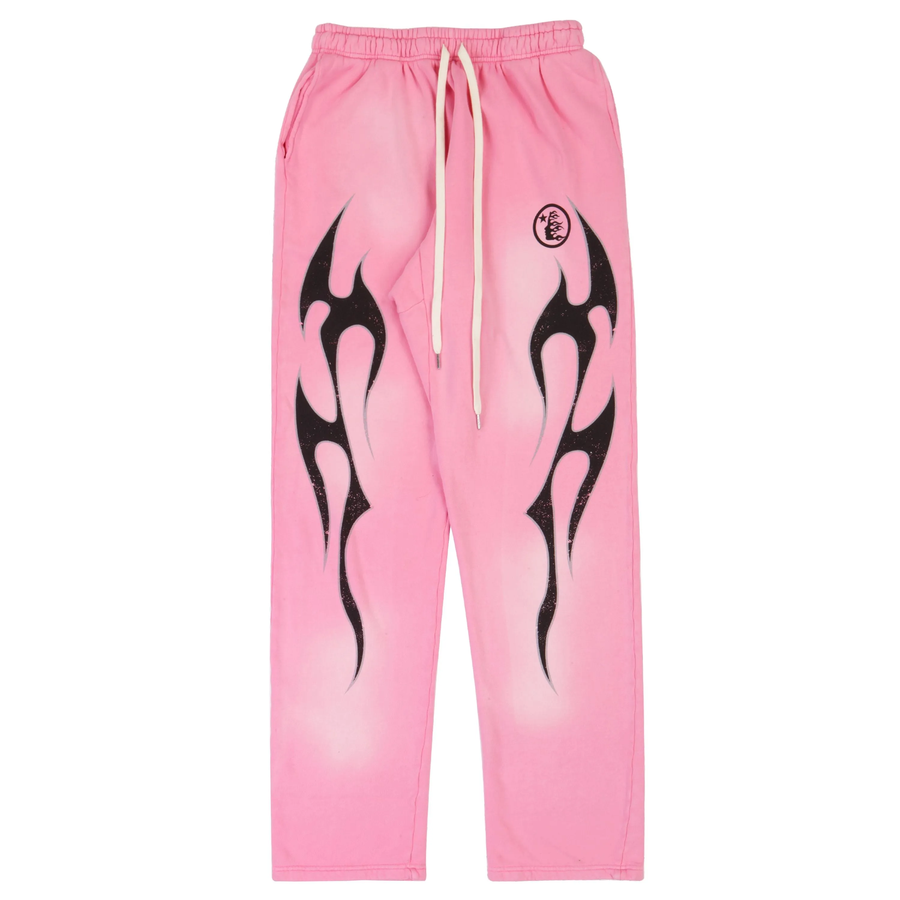 Hellstar Flame Sweatpants Pink